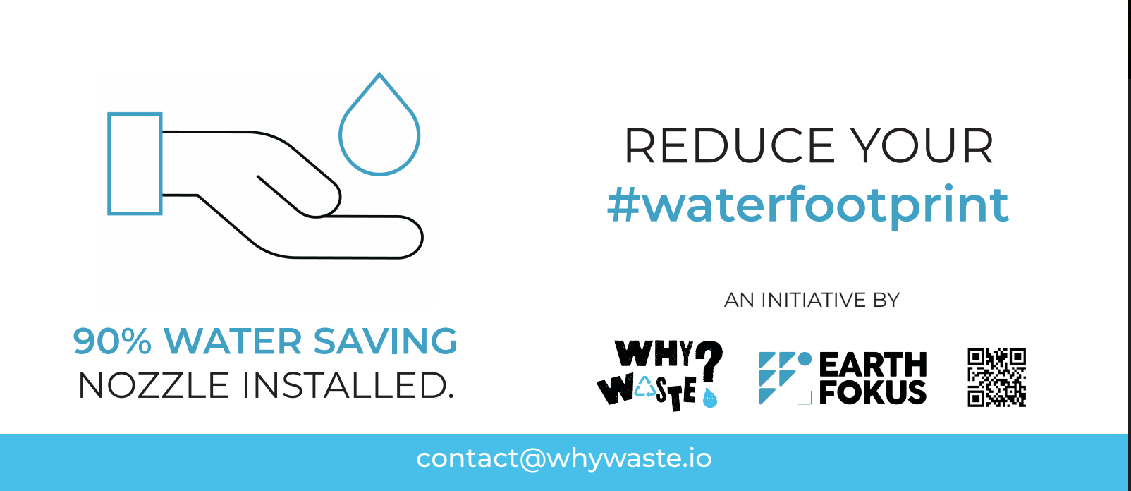 Reduce Waterfootprint